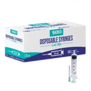 3P Σύριγγες 10 ml με Αποσπώμενη Βελόνα 21G– Serix