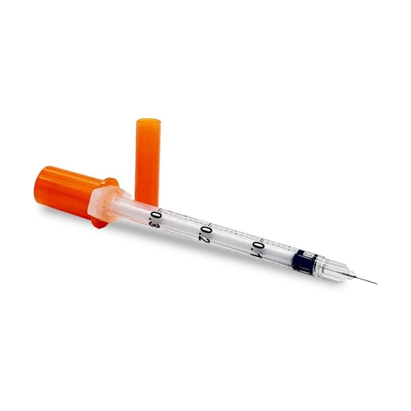 Σύριγγα Ινσουλίνης 0,3 ml (30u) με Σταθερή Βελόνα 30G SERIX
